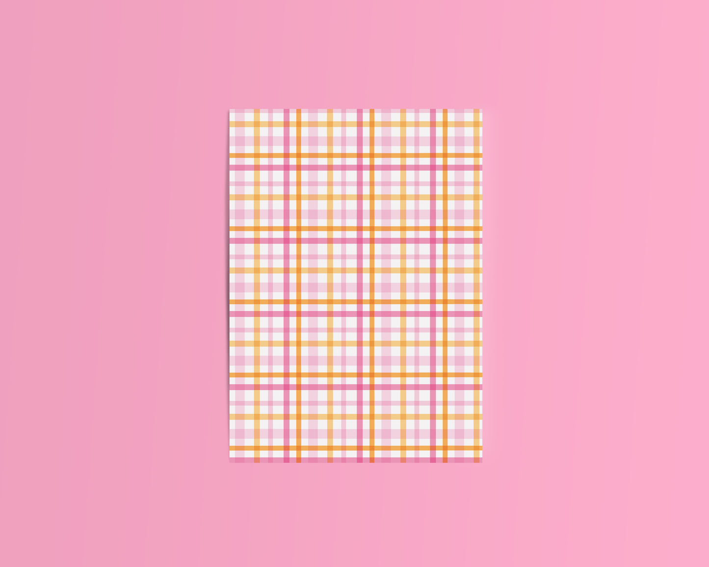 Gingham Crafting Paper Pack