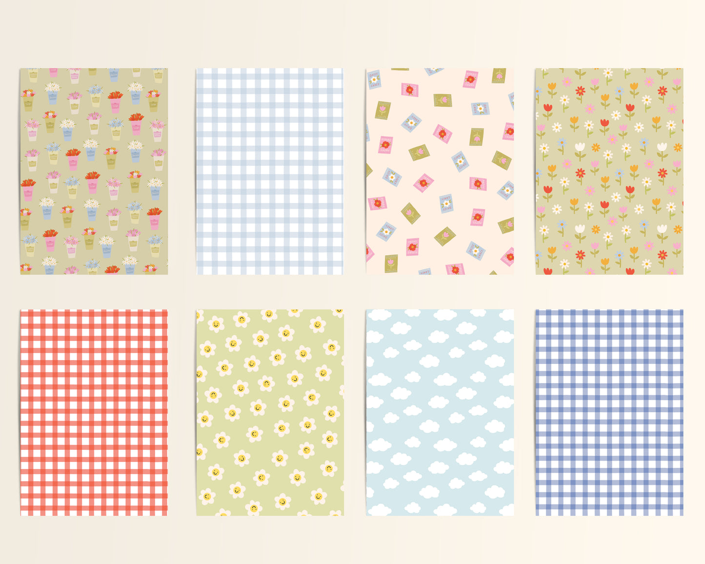 Mega Pack of A6 Deco Papers