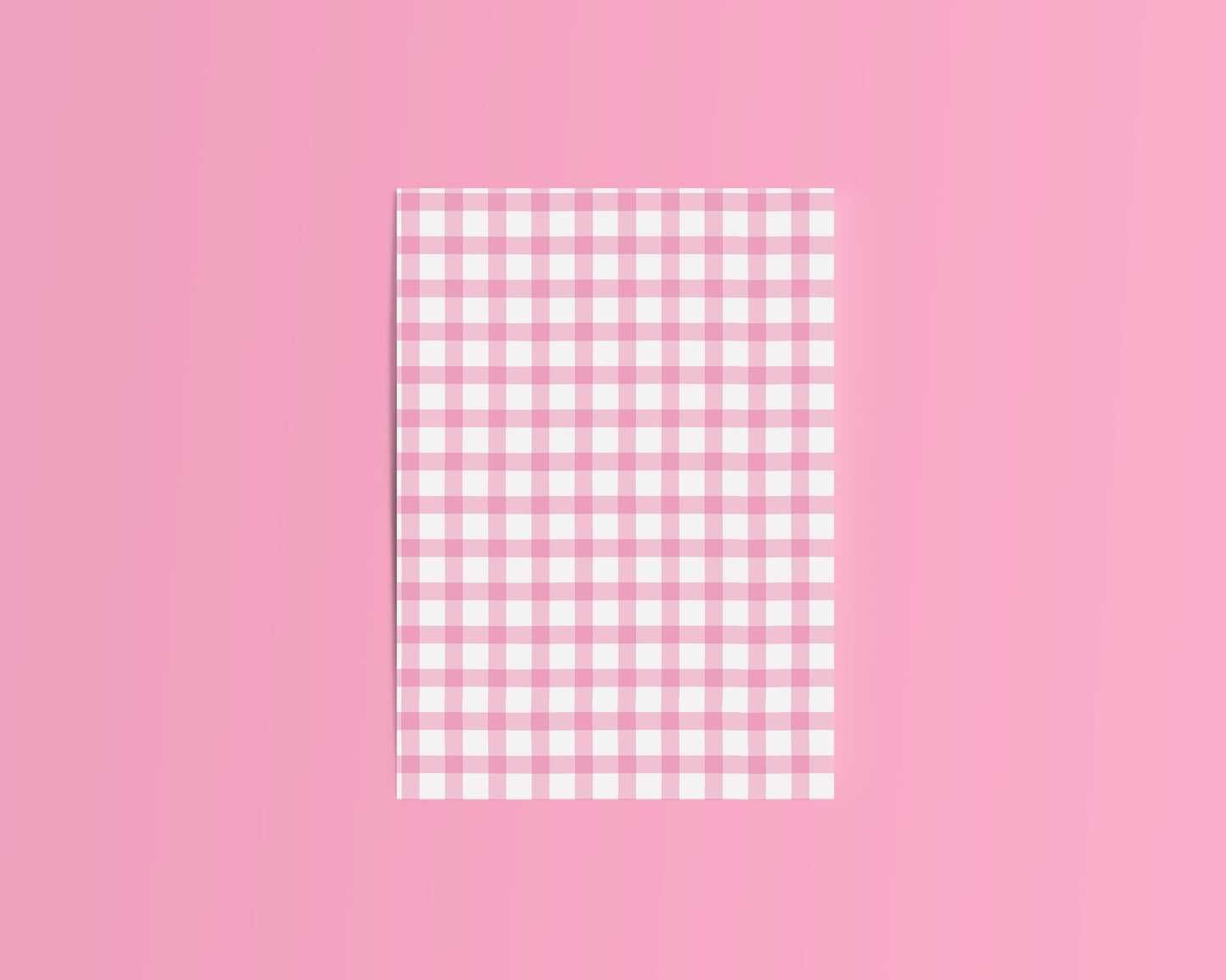 Gingham Crafting Paper Pack