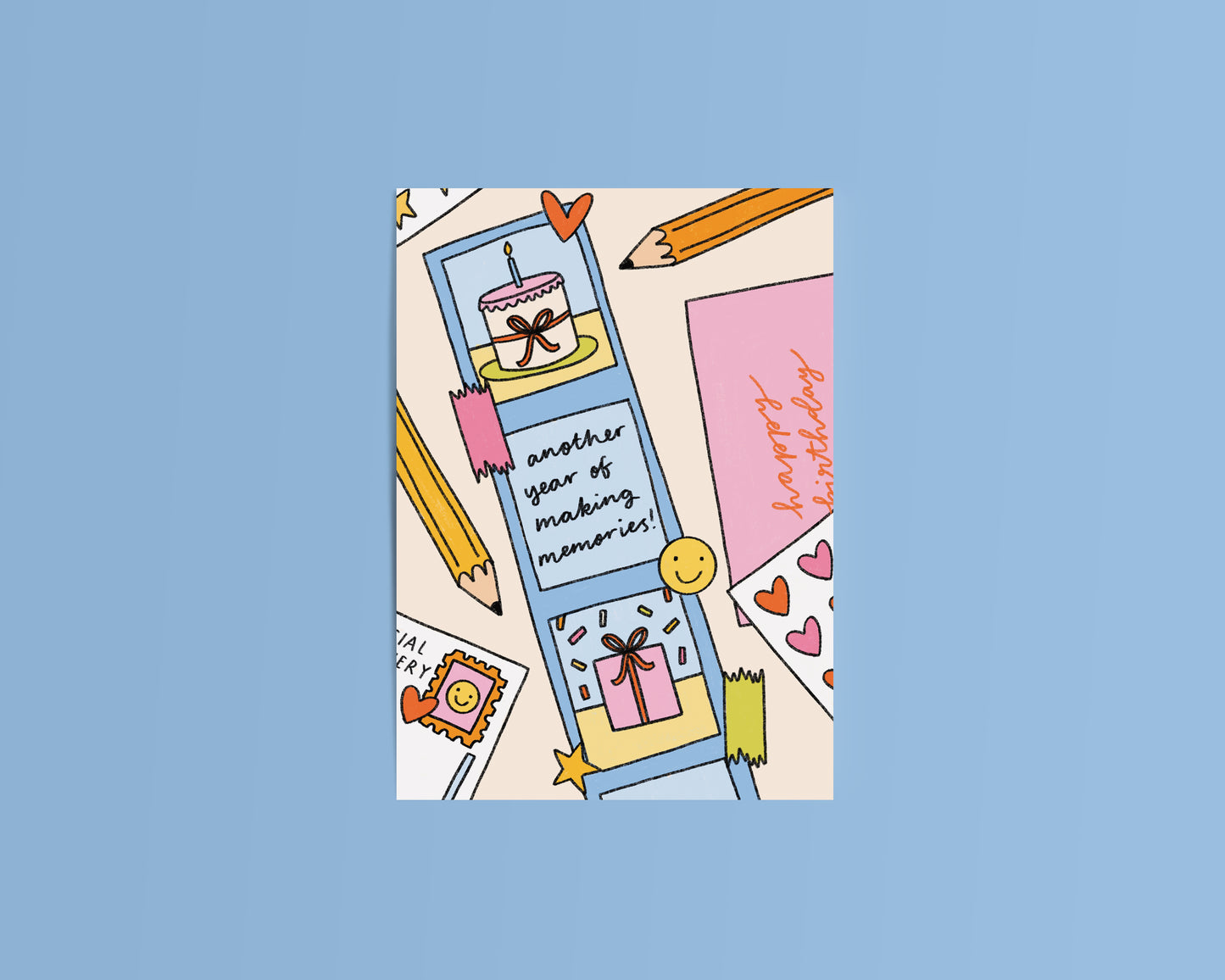 Another Year of Making Memories Birthday Card