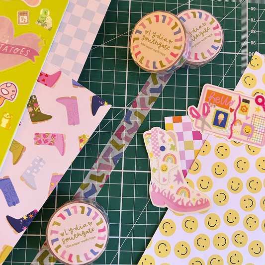 Cowboy Boots Washi Tape