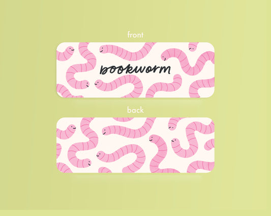 Bookworm Bookmark