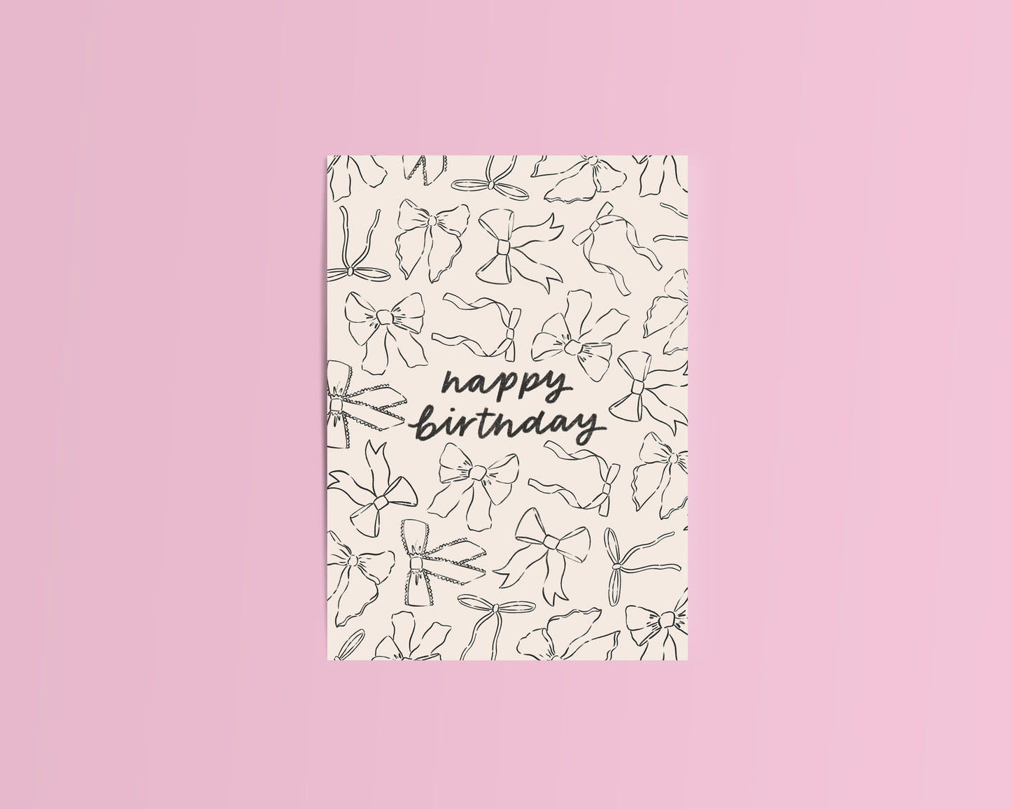 Happy Birthday Bows Card