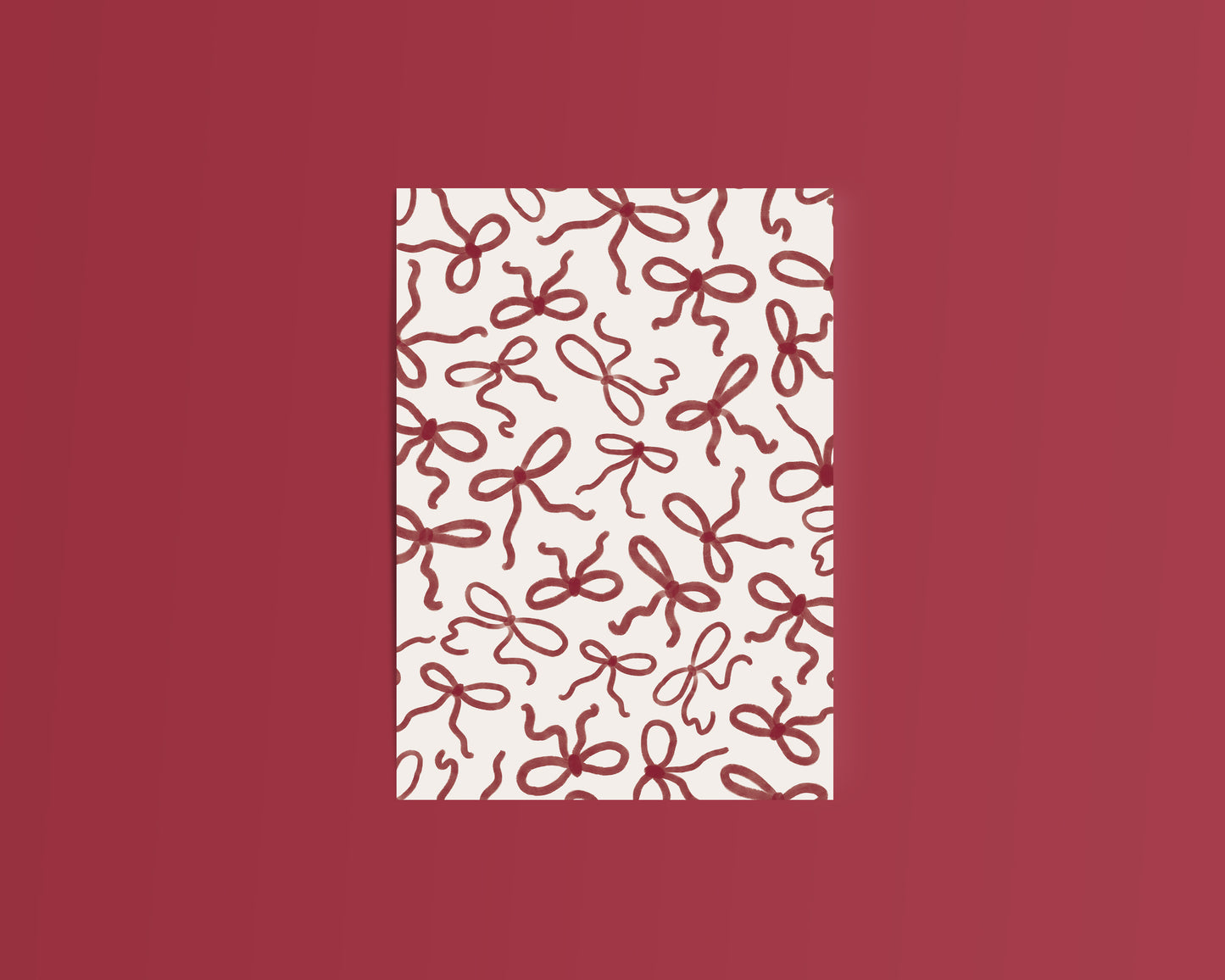 Burgundy Journal/Crafting Papers