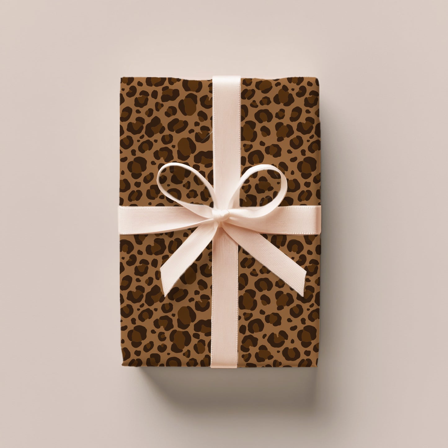 Leopard Print Wrapping Paper Sheets