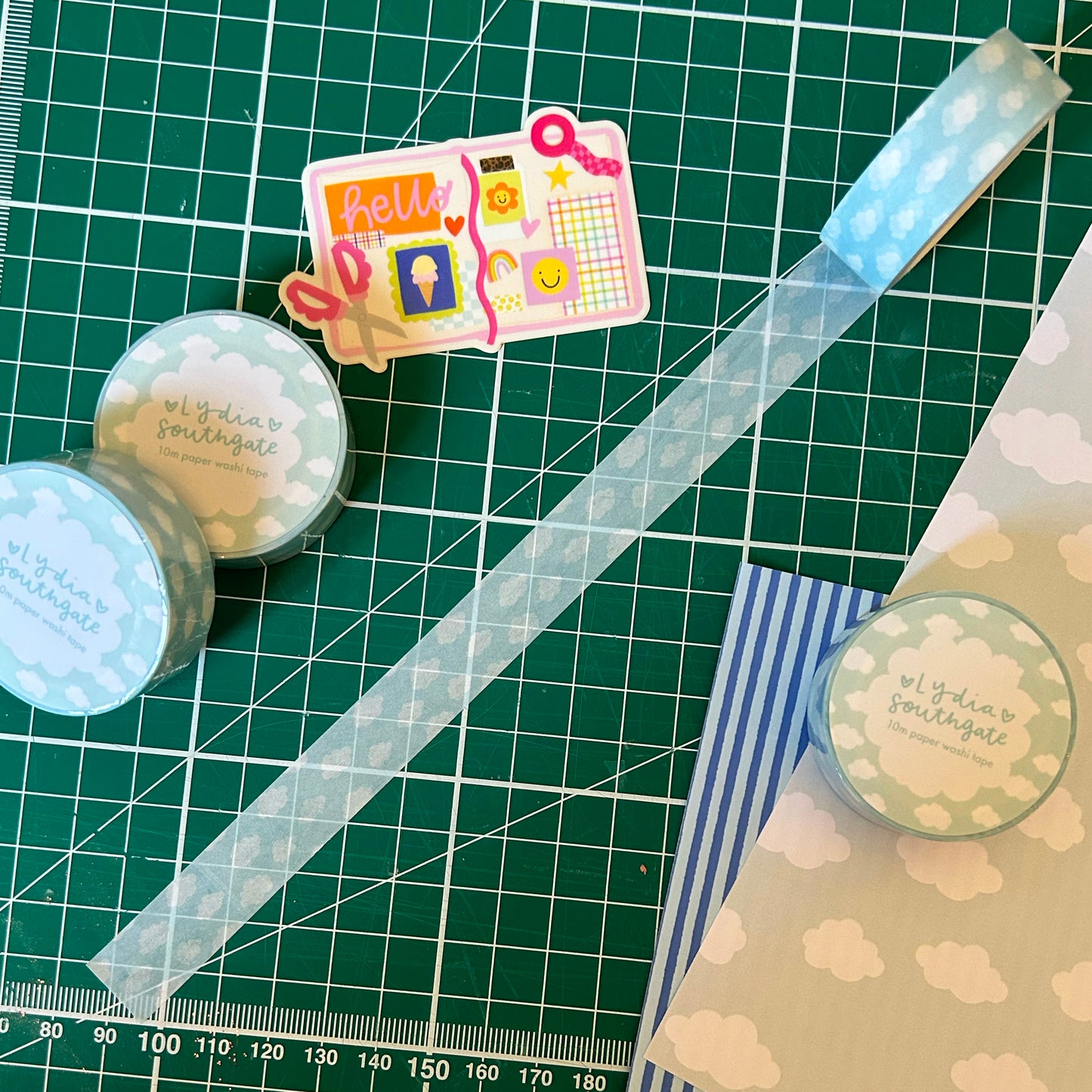 Clouds Washi Tape