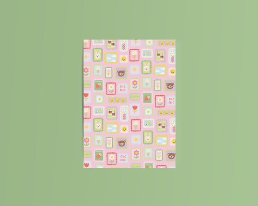 Cute Springtime Patterns Deco Crafting Papers