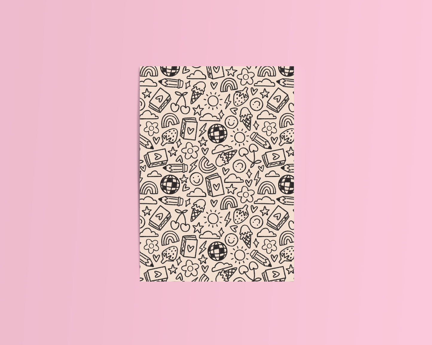 Black and White Deco Crafting Papers