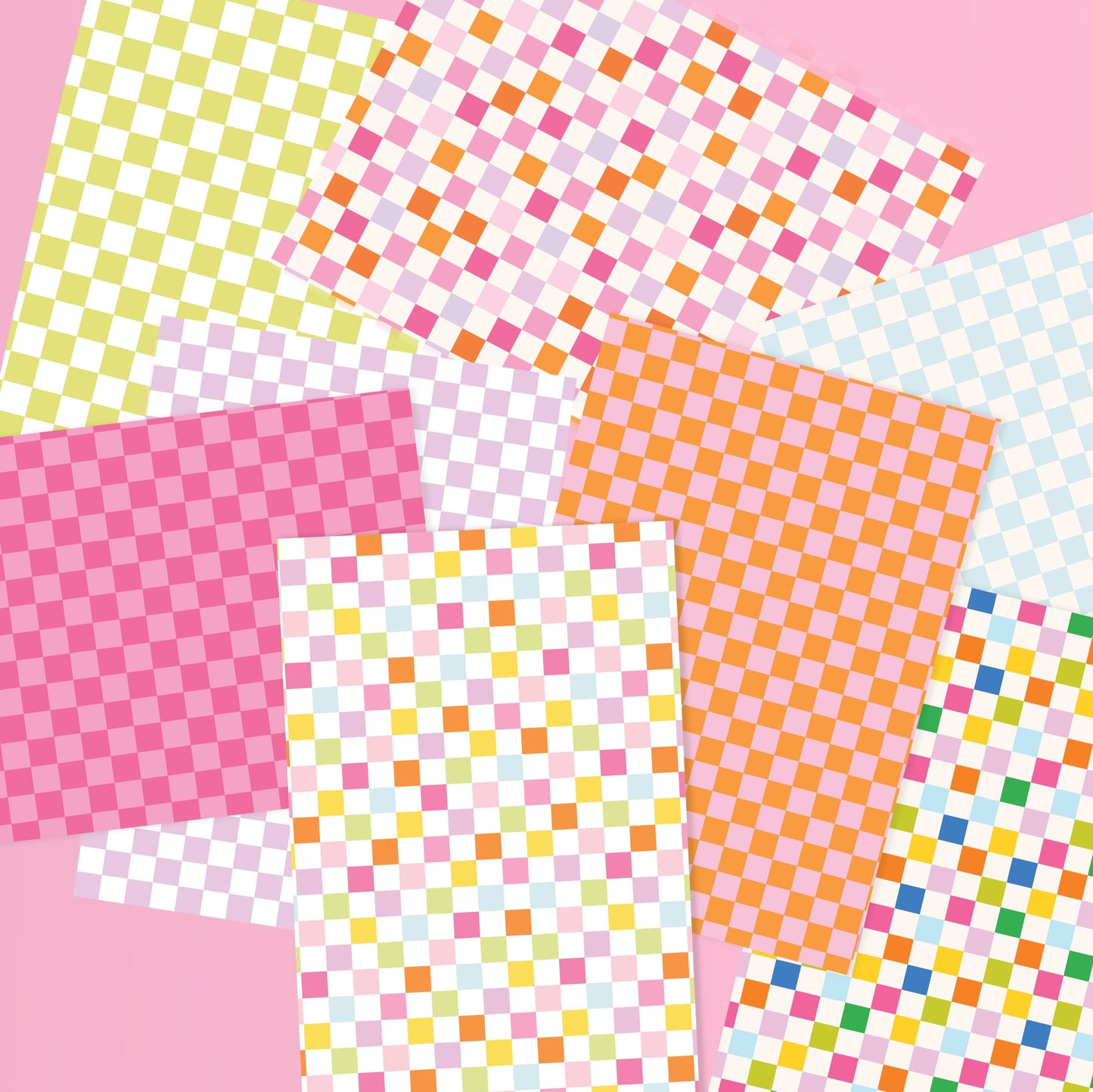 Checkerboard Crafting Paper Pack