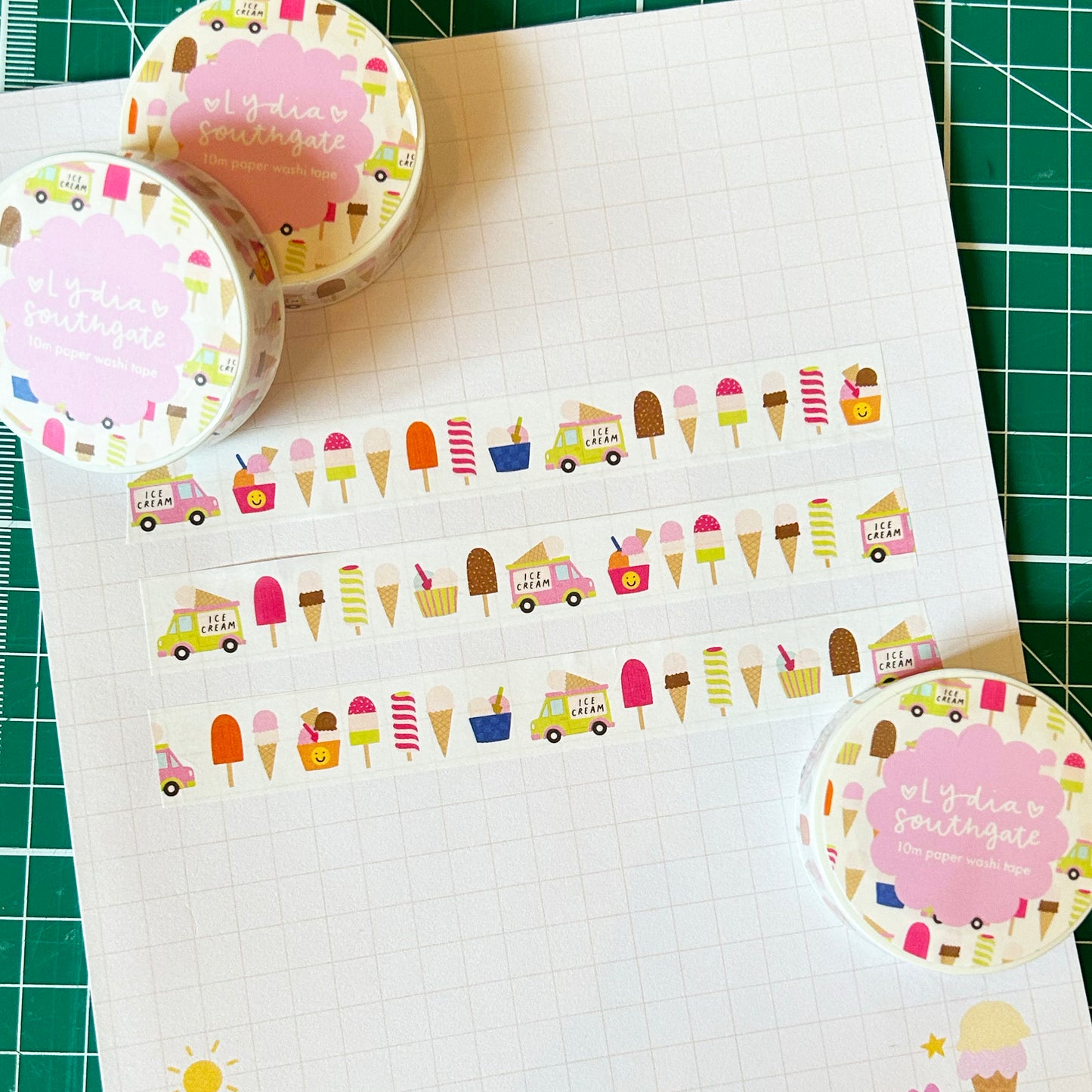 Ice Cream Washi Tape