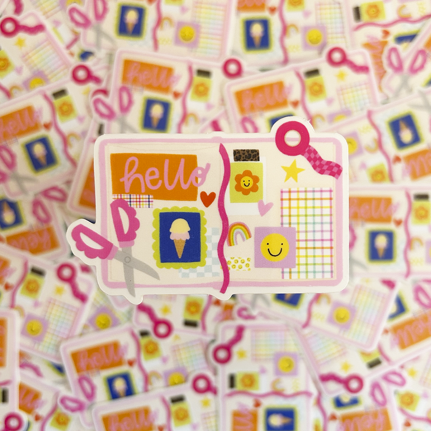 Cute Journal Vinyl Sticker