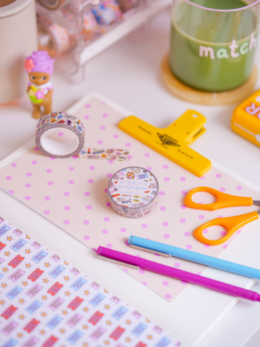 Pastel Gig Girlie Washi Tape