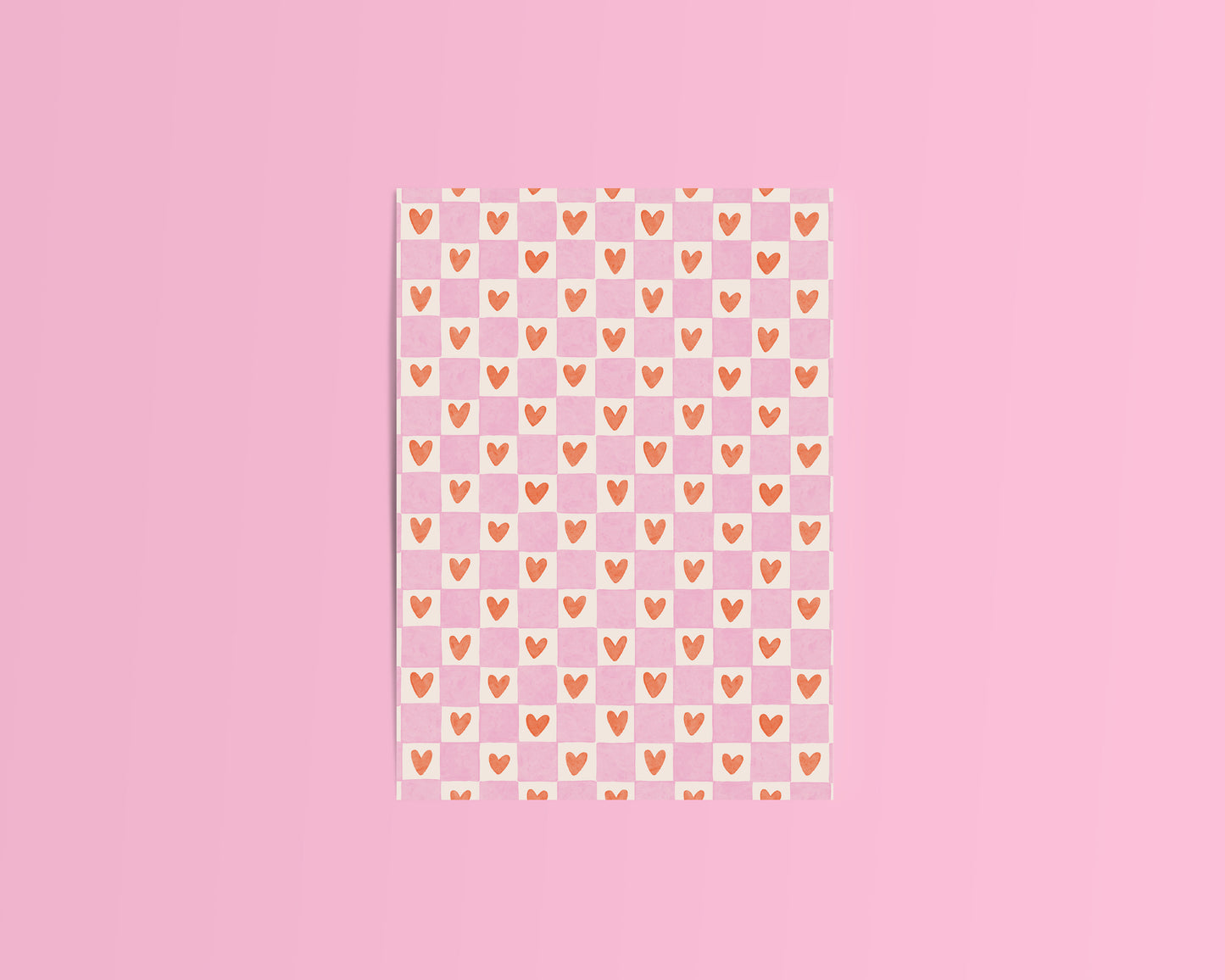 Red and Pink Deco Crafting Papers