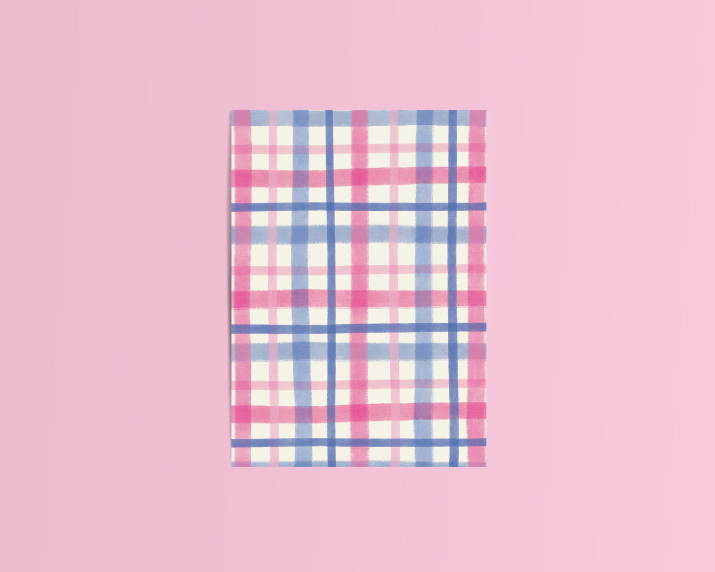 Painted Gingham Deco Crafting Papers