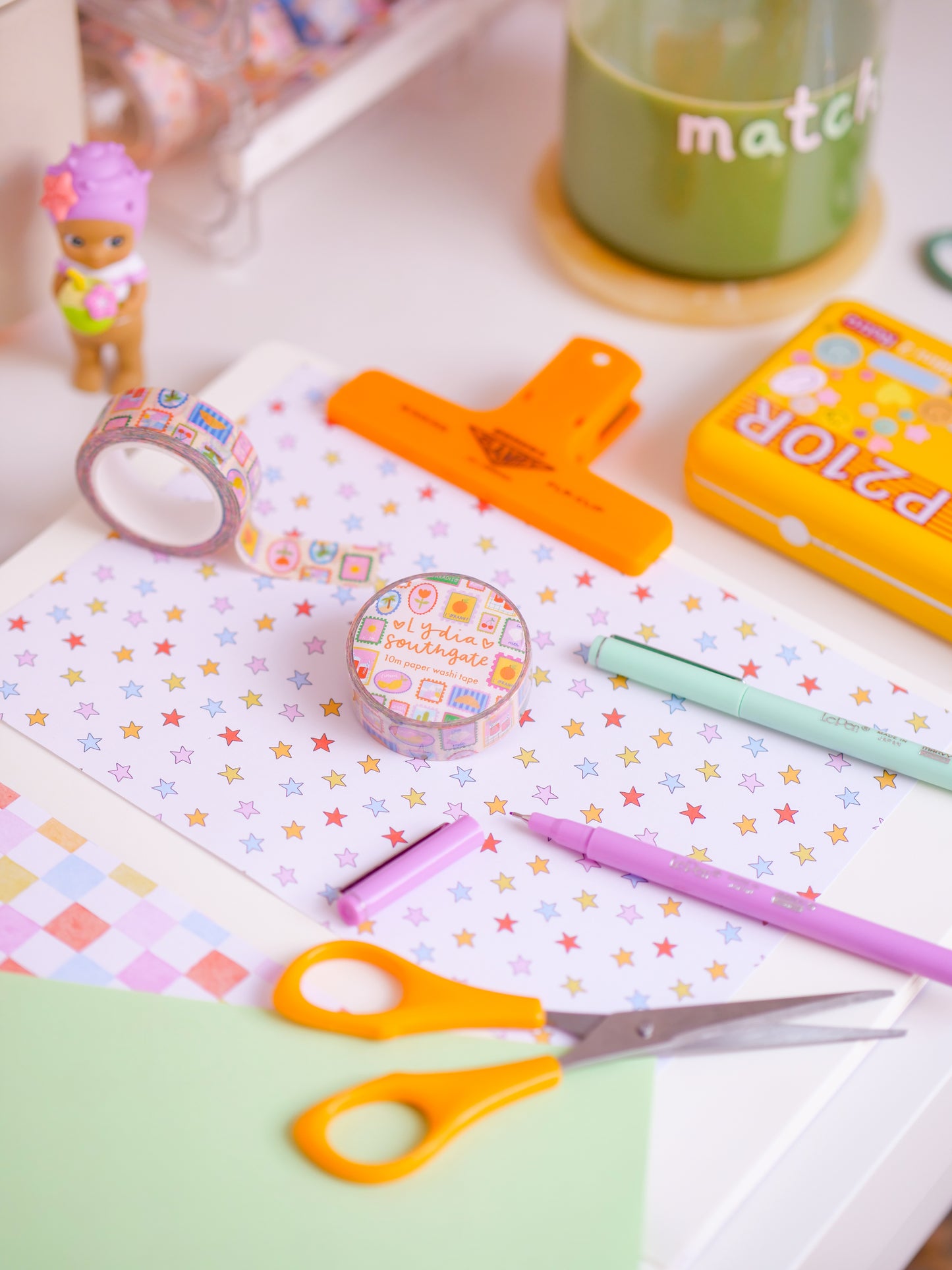 Wish You Were Here Stamps Washi Tape