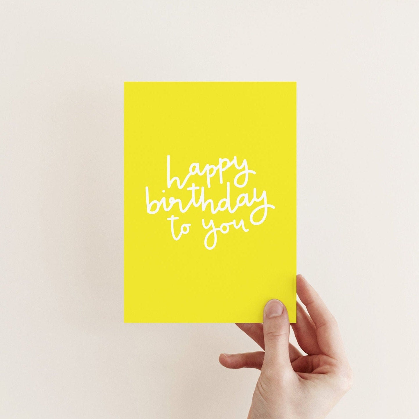 Happy Birthday To You