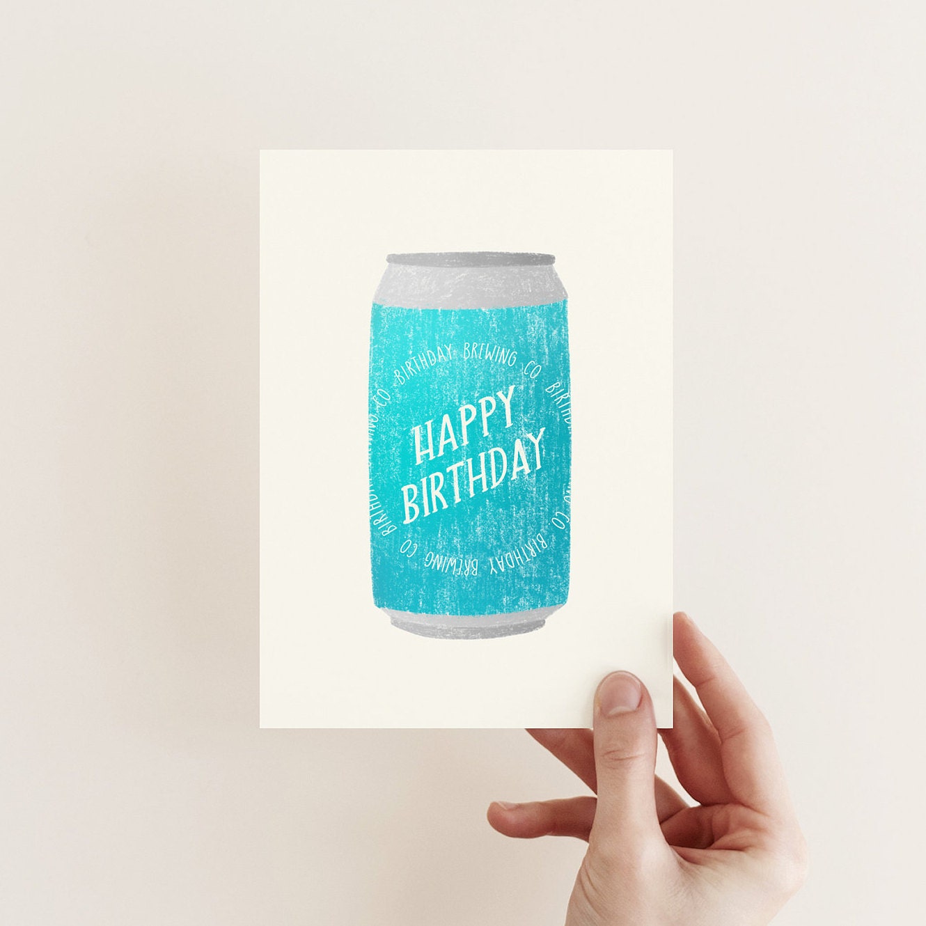 Birthday Beer Card