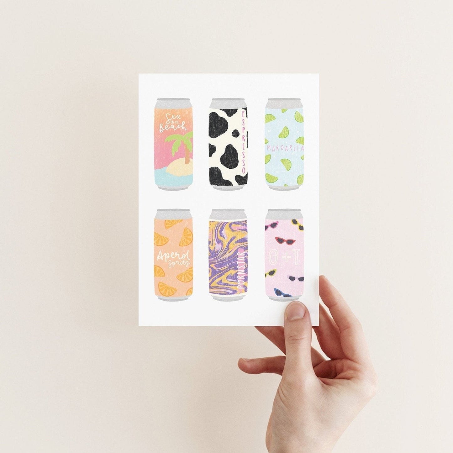 Cocktails Card