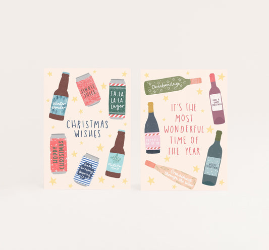 Christmas Beer Card