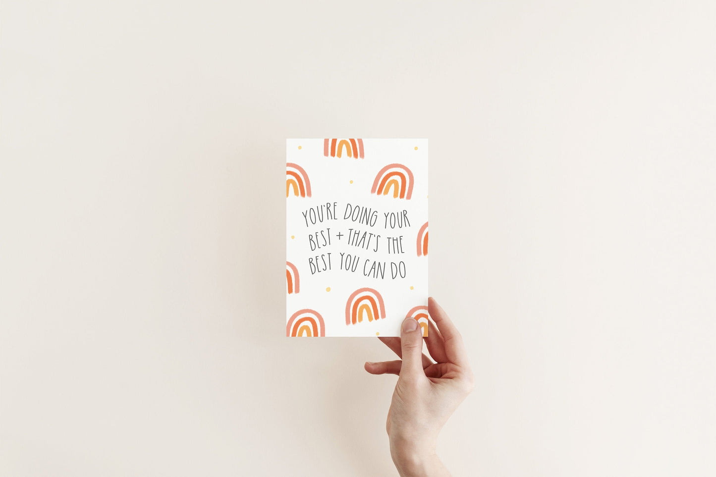 You're Doing Your Best Card