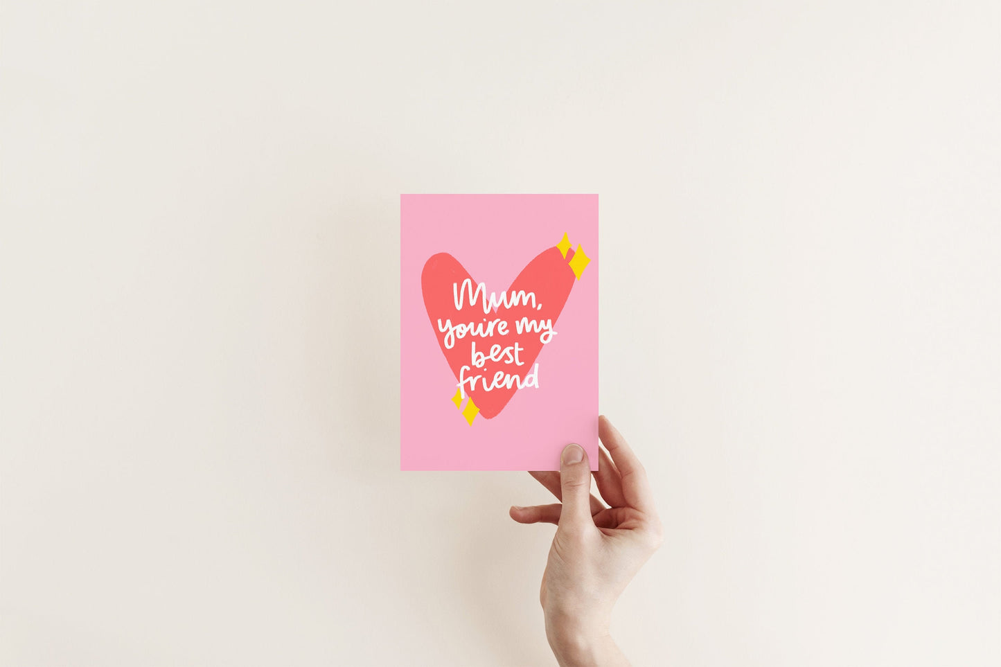 Mum You're My Best Friend Card