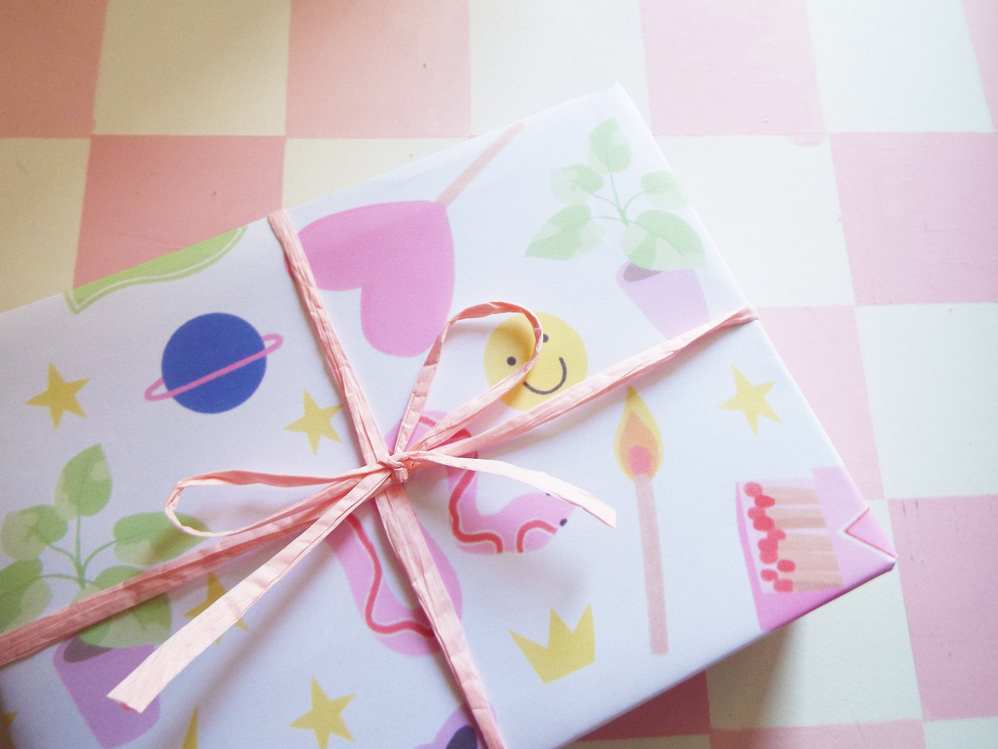 Fun Print Wrapping Paper Sheets