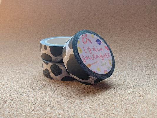 Cow Print Washi Tape