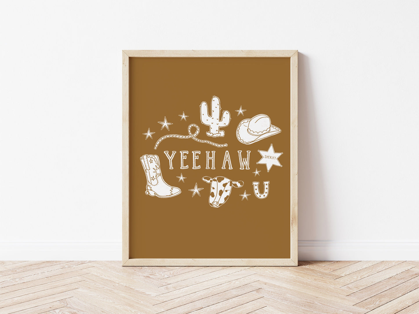 Yeehaw Print