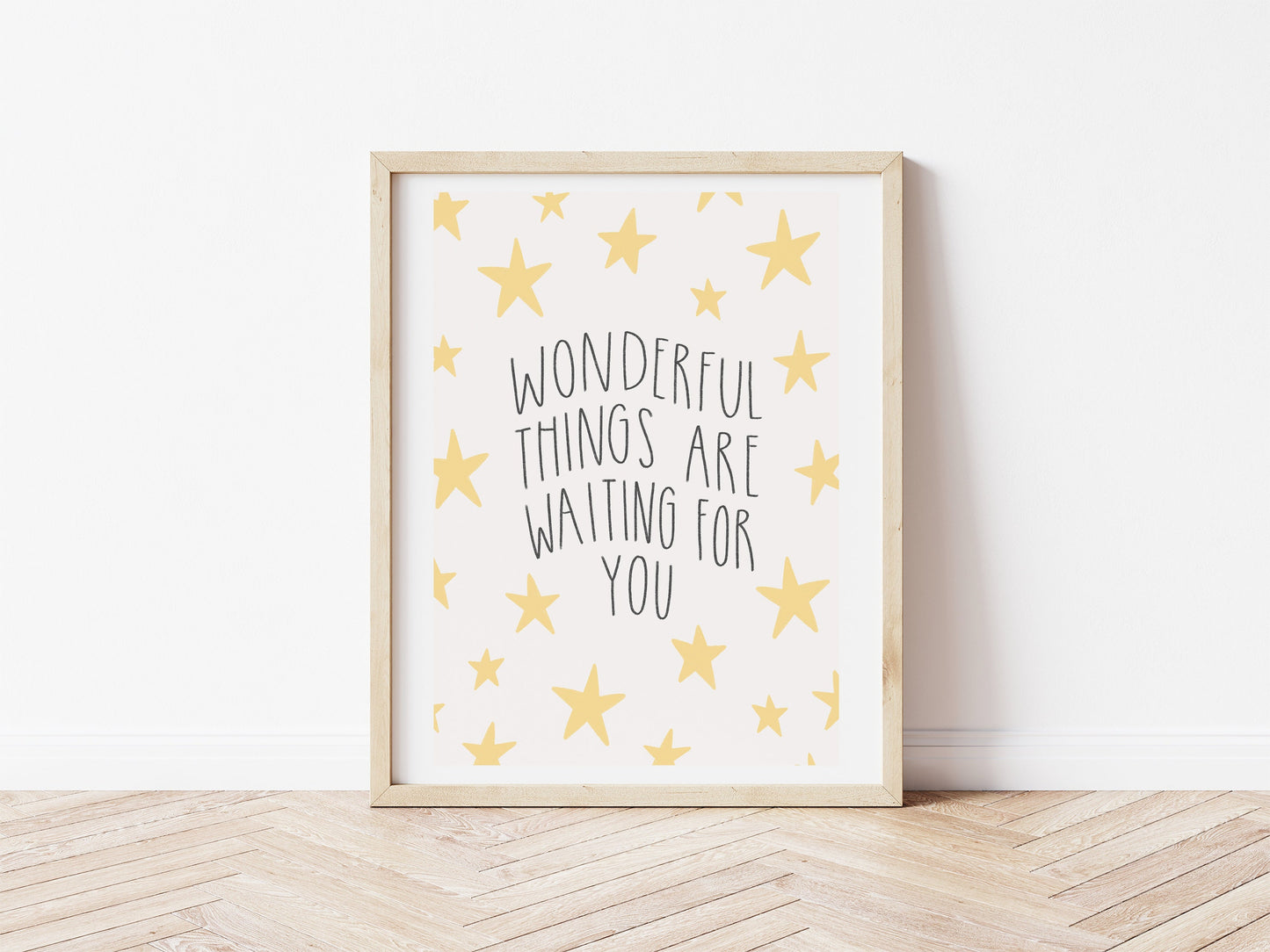 Wonderful Things Are Waiting For You Print