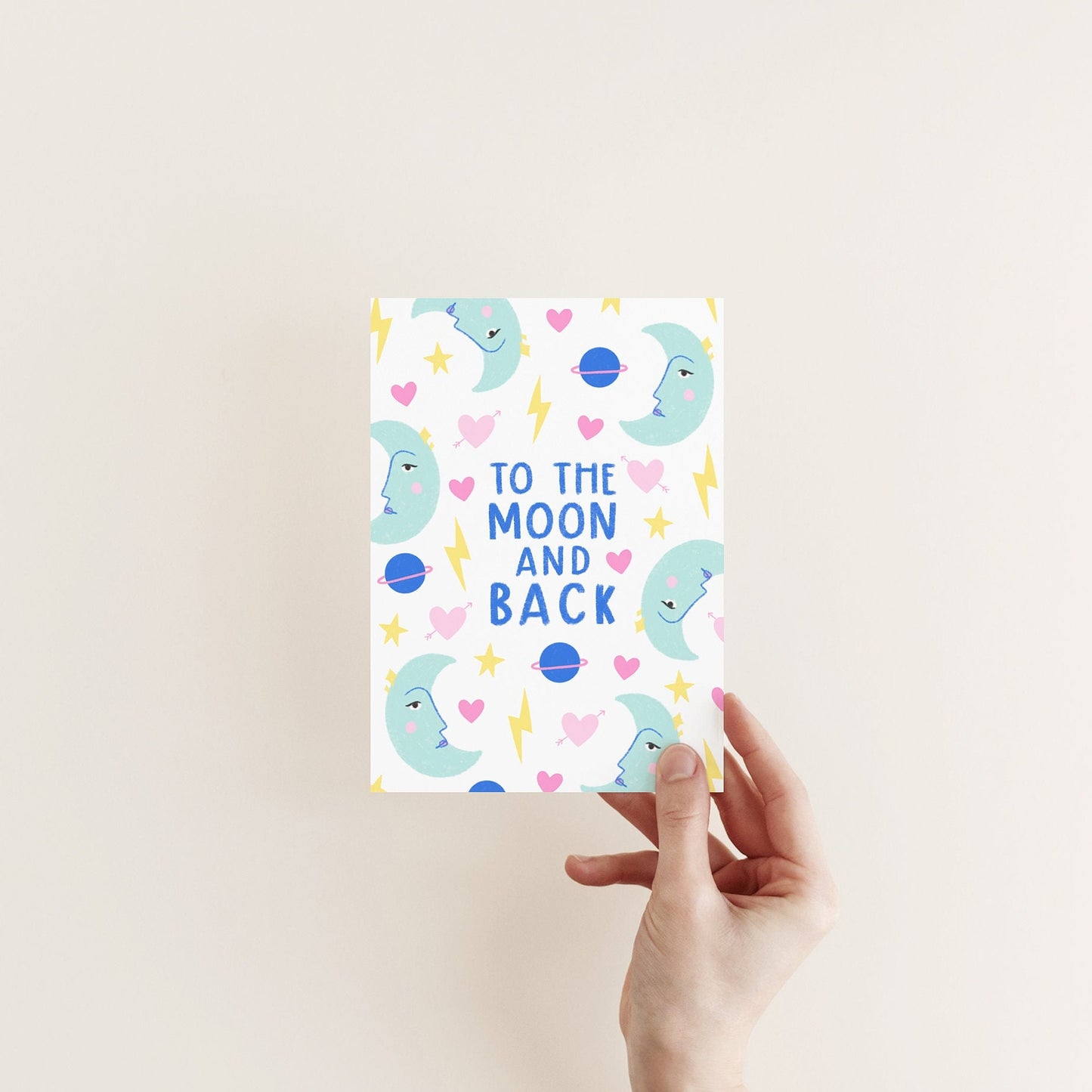 Love You To the Moon and Back Card