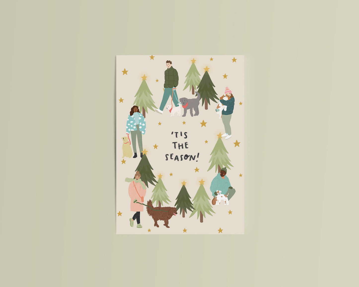 Dogs Christmas Cards