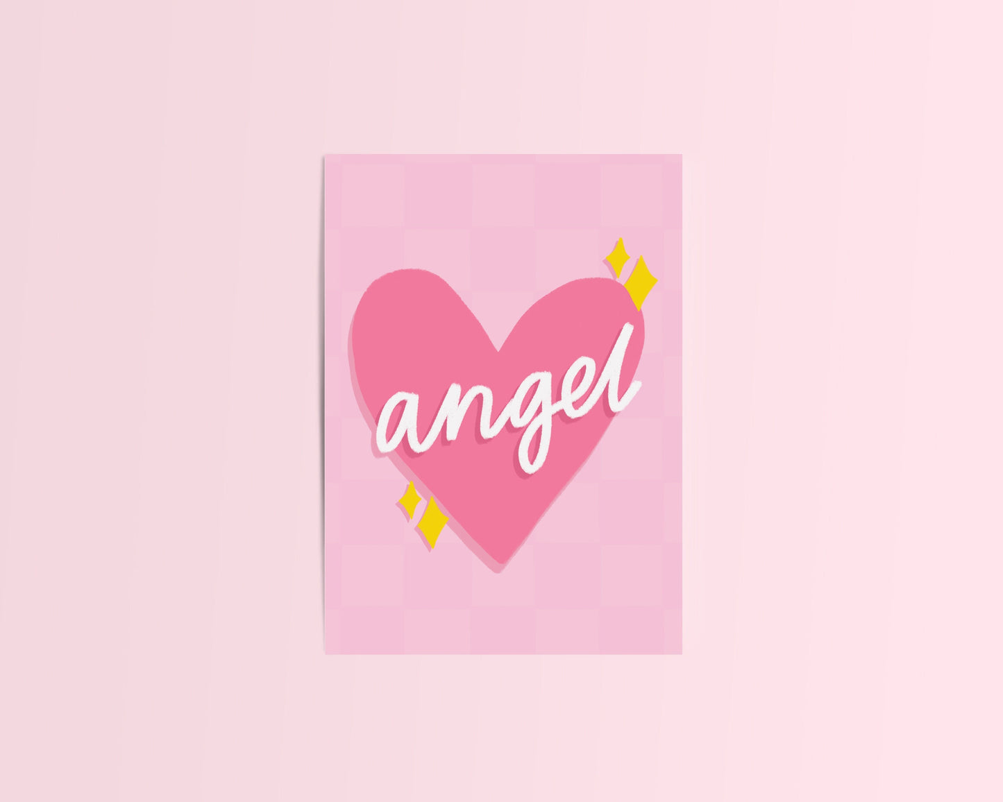 Angel Galentines Card