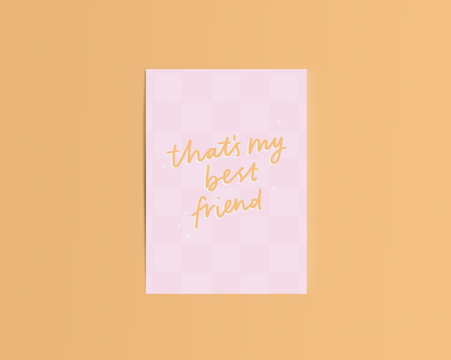 That's My Best Friend Card