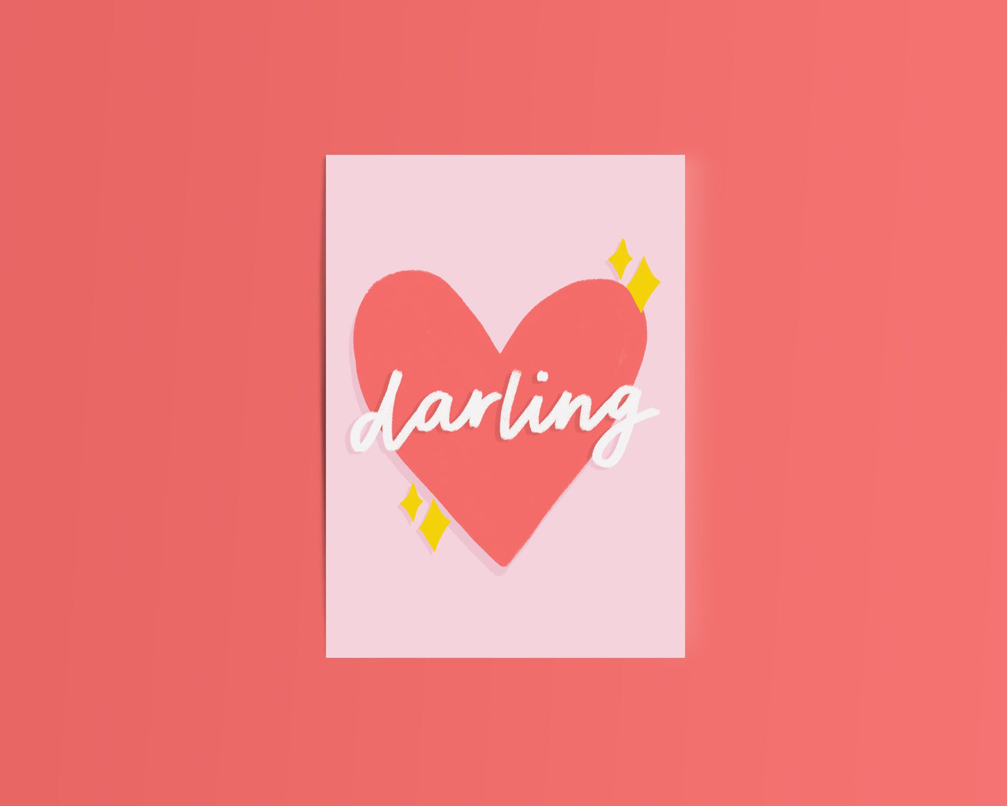Darling Valentine's Day Card