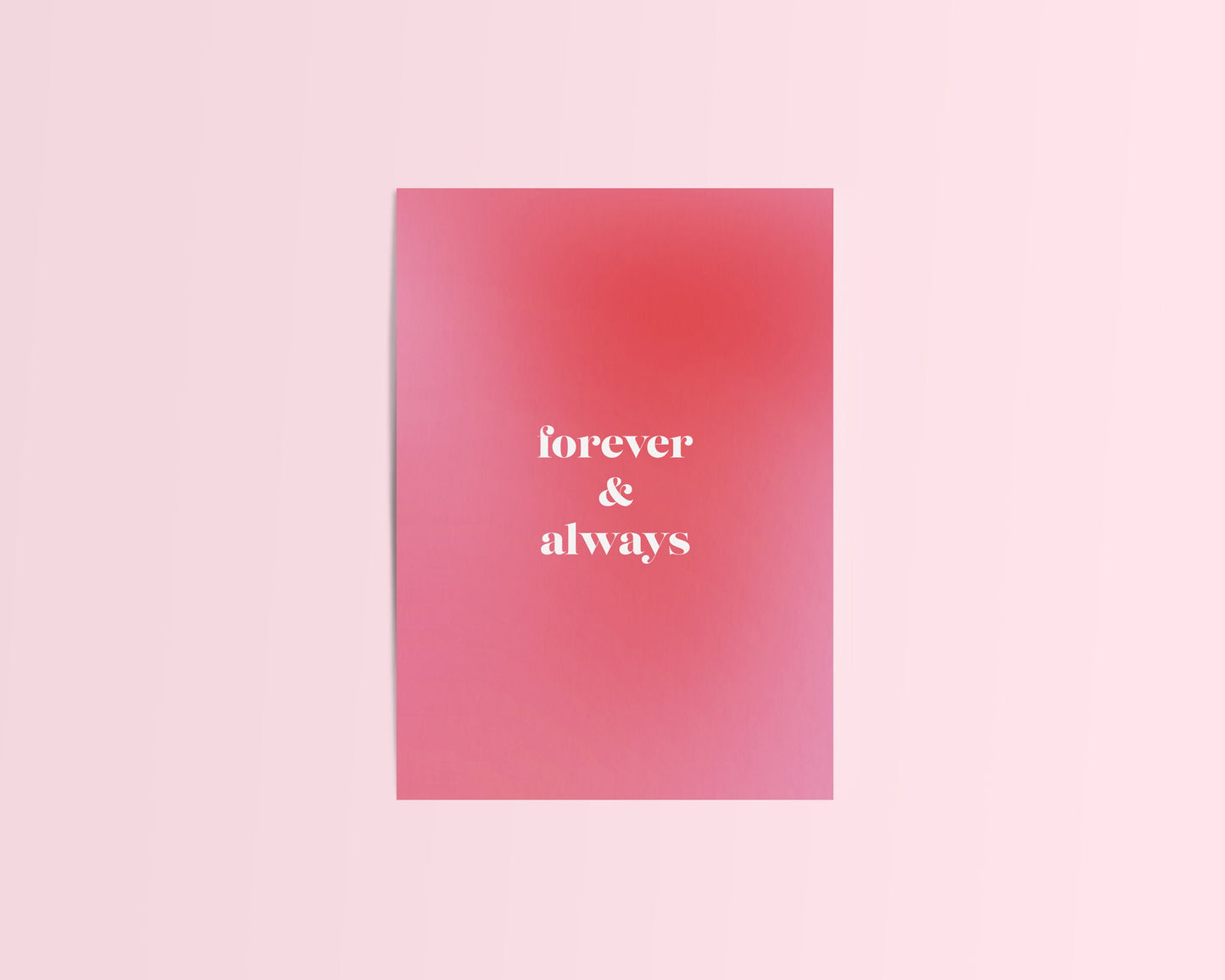Forever & Always Card