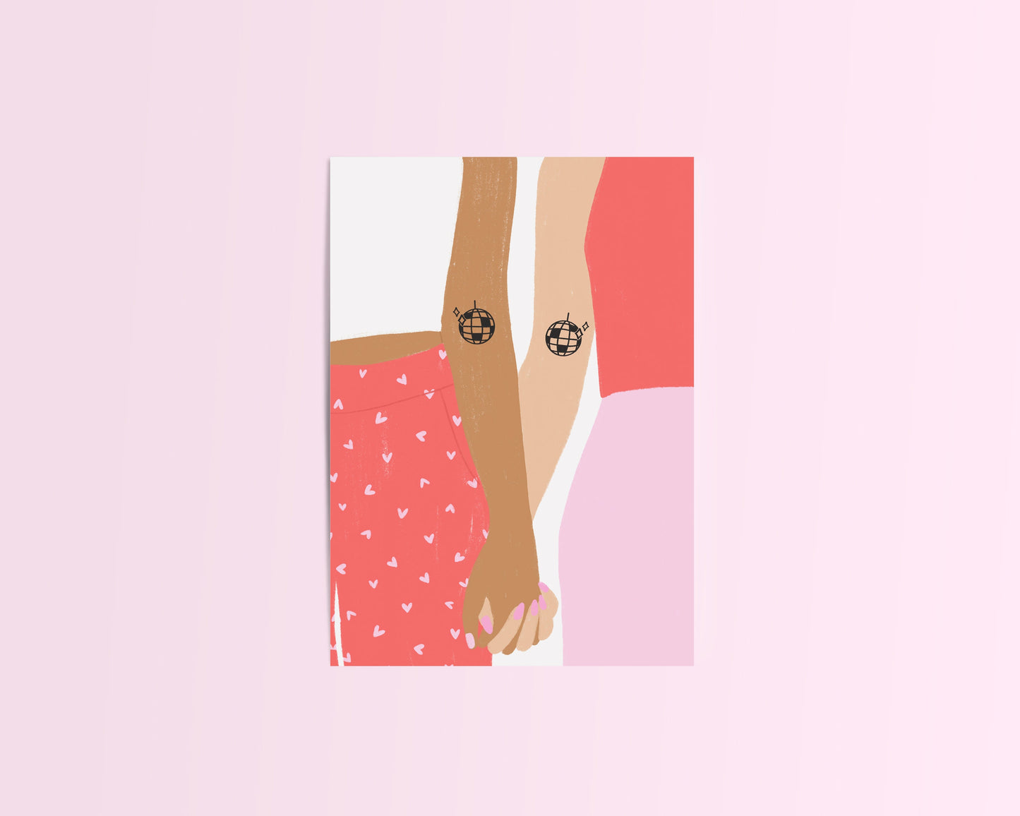 Matching Tattoos Card