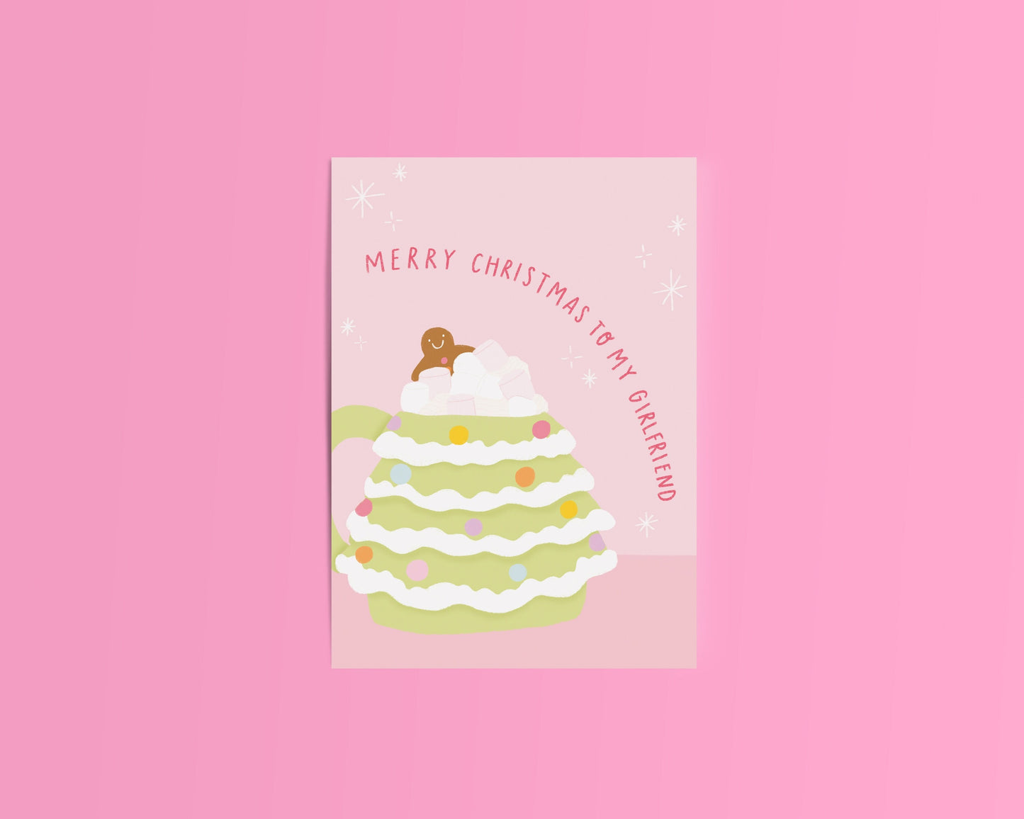 Merry Christmas to my Girlfriend Christmas Card