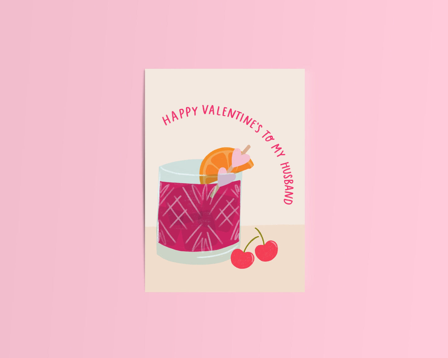 Happy Valentine's Day To My Husband Valentine's Card
