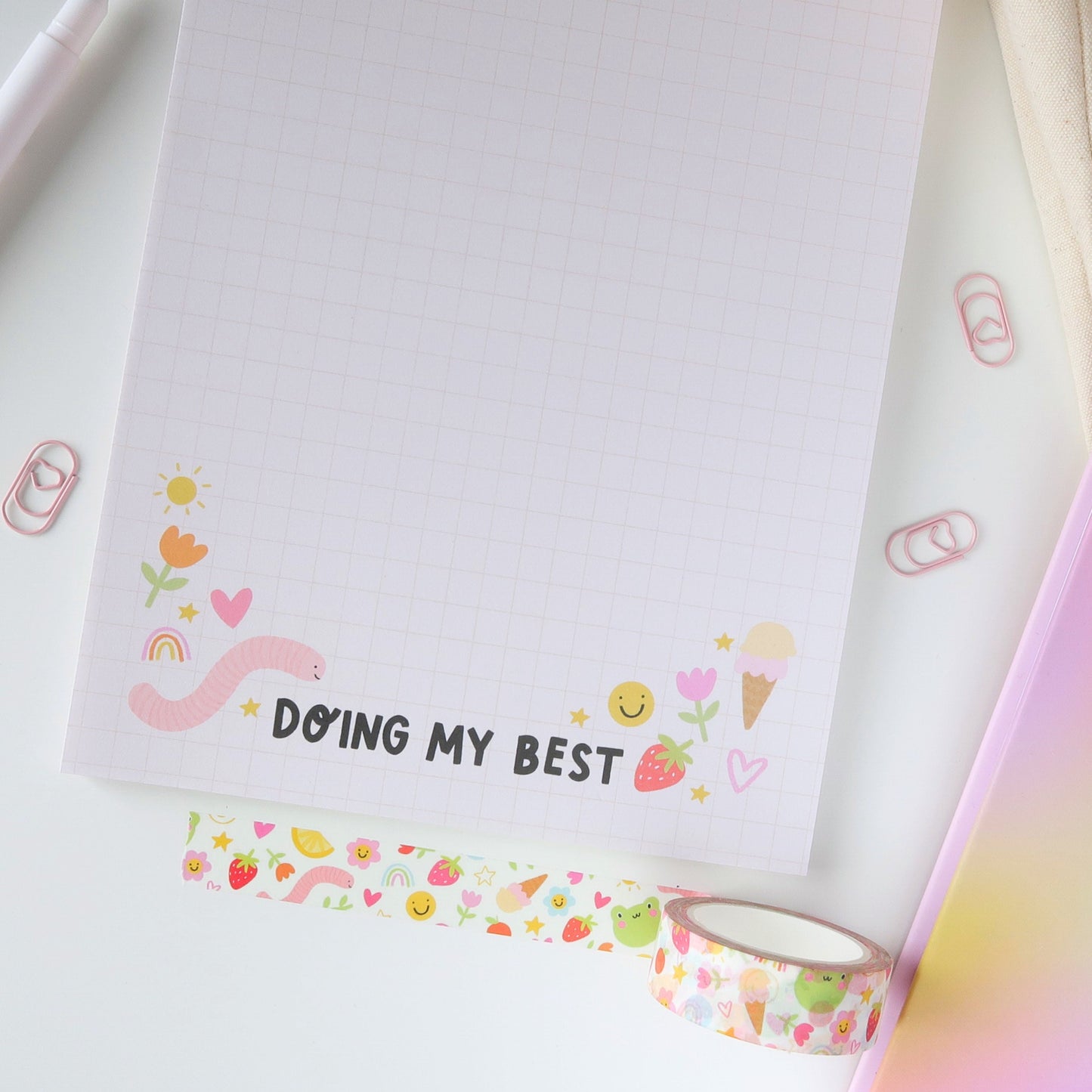 A5 'Doing My Best' Notepad