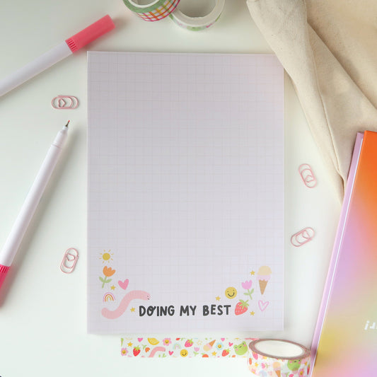 A5 'Doing My Best' Notepad