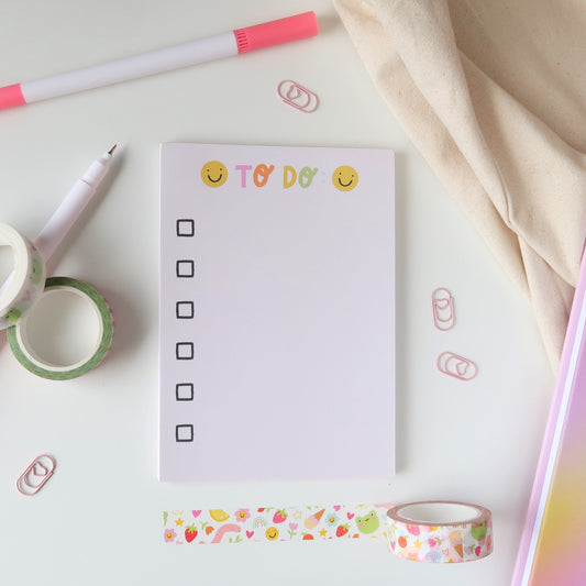 A6 To Do List Pad