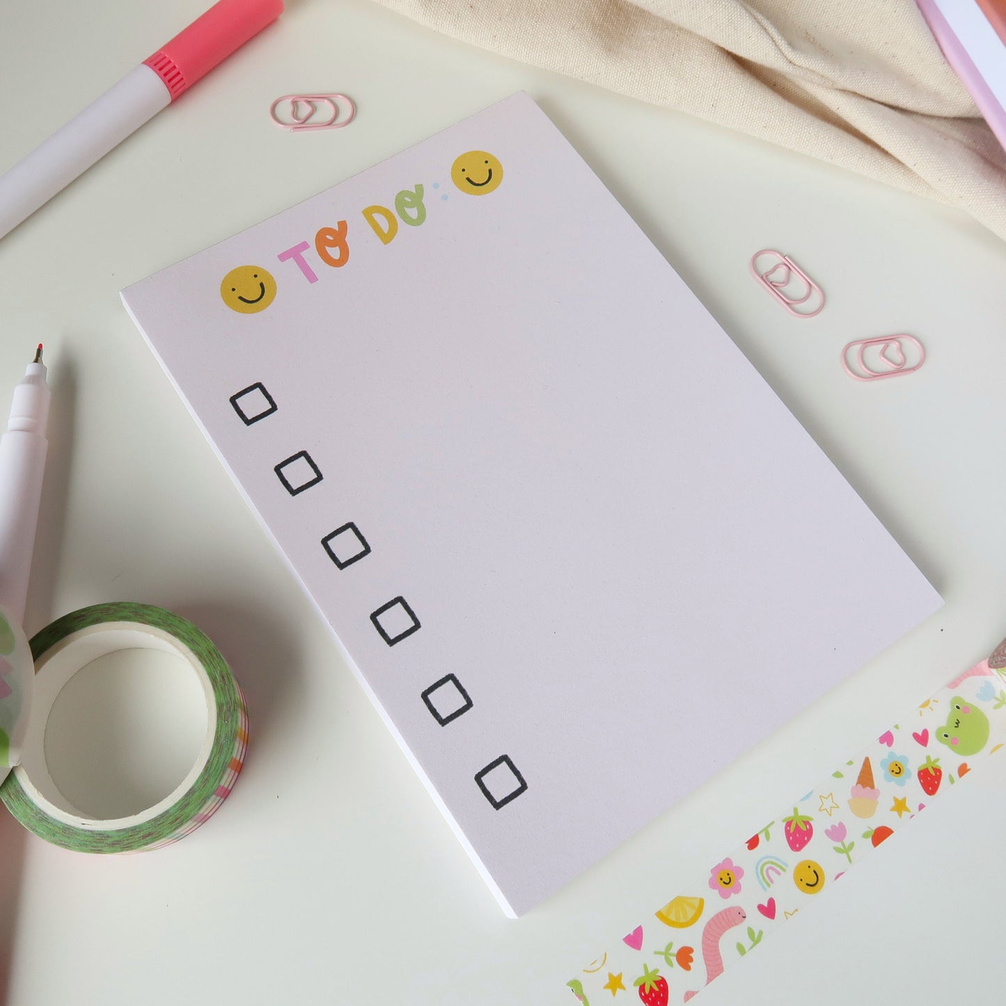 A6 To Do List Pad