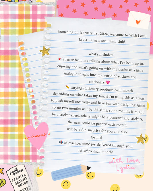 With Love, Lydia Subscription