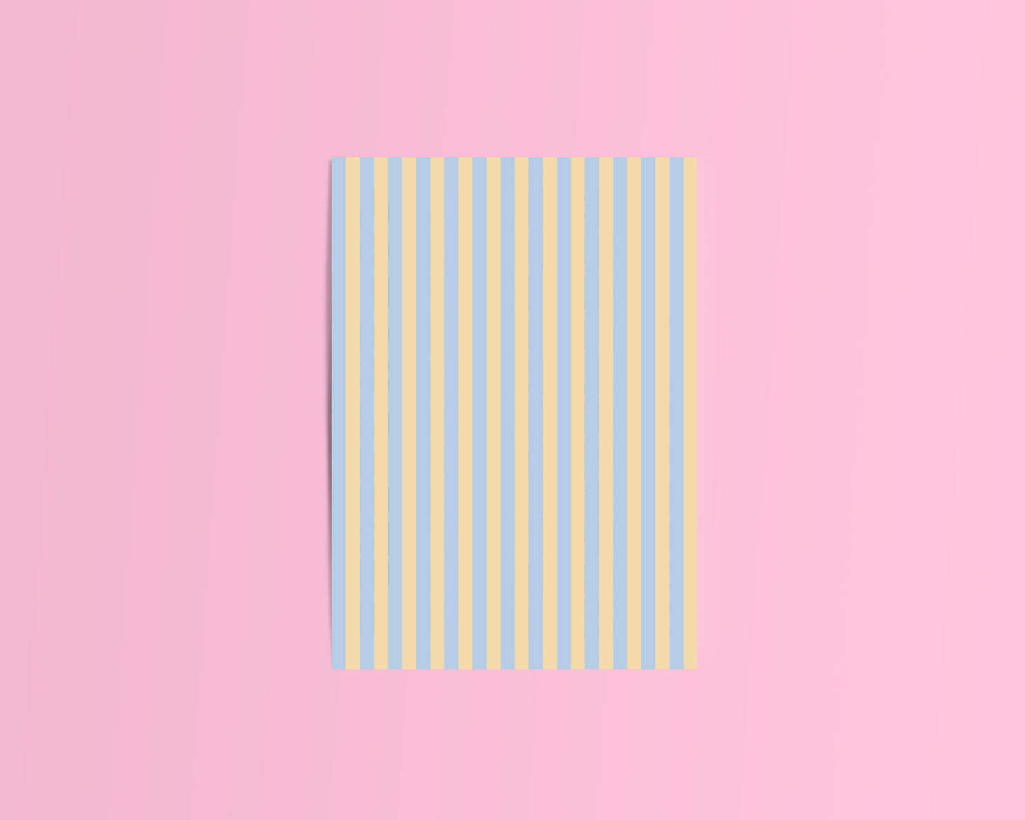 Pastel Stripe Journal/Crafting Papers