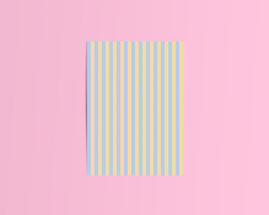 Pastel Stripe Journal/Crafting Papers