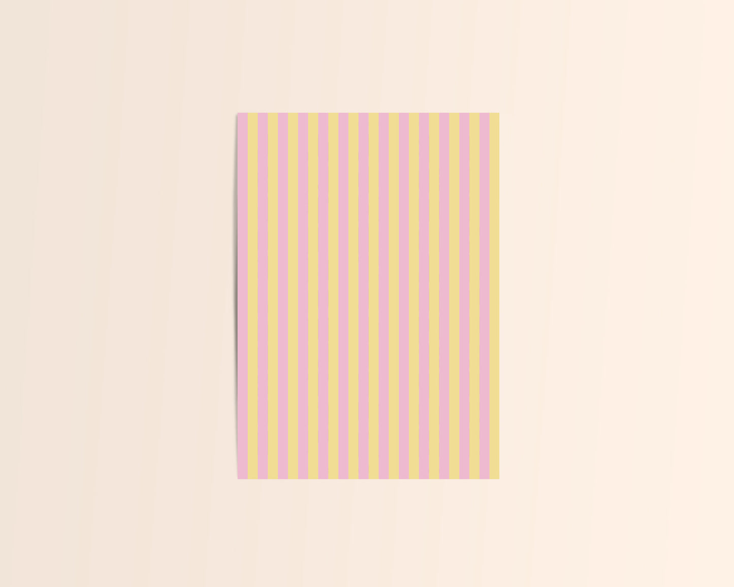 Pastel Stripe Journal/Crafting Papers
