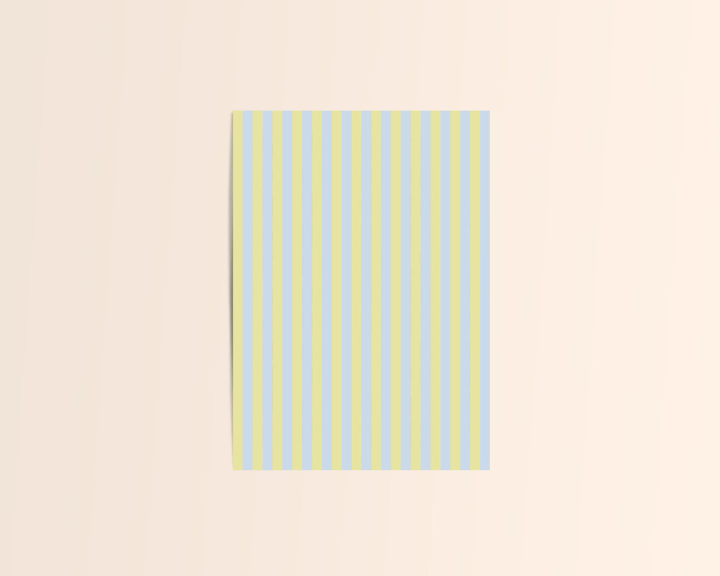 Pastel Stripe Journal/Crafting Papers