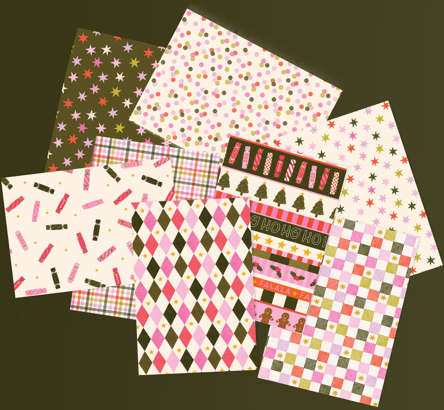 Festive Journal/Crafting Papers