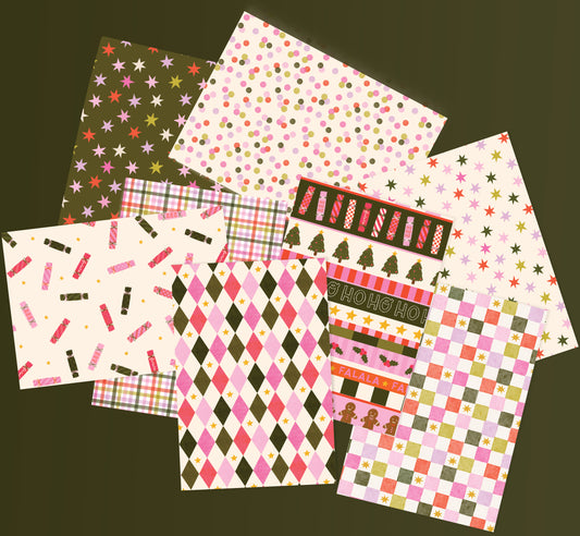 Festive Journal/Crafting Papers