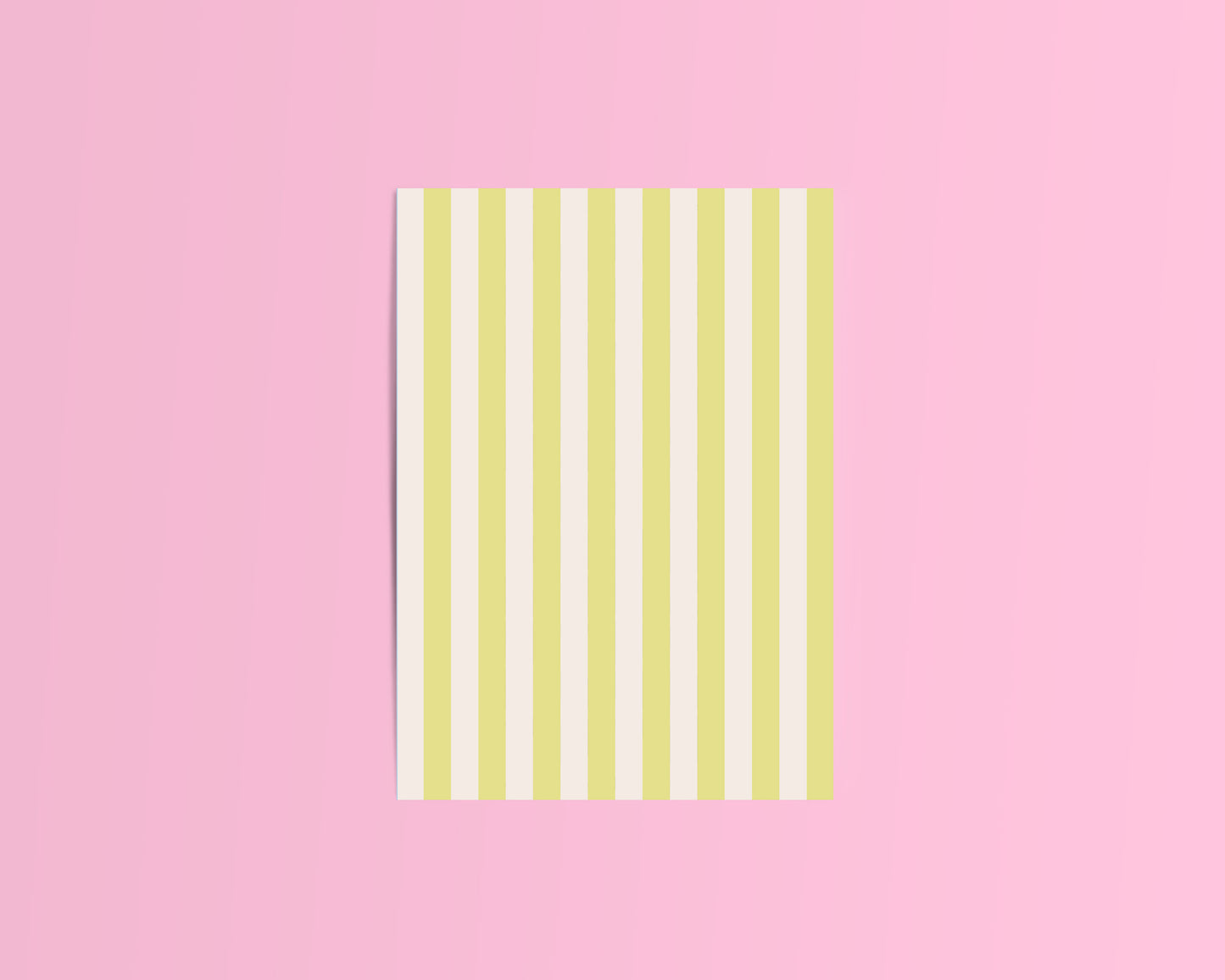Pastel Stripe Journal/Crafting Papers